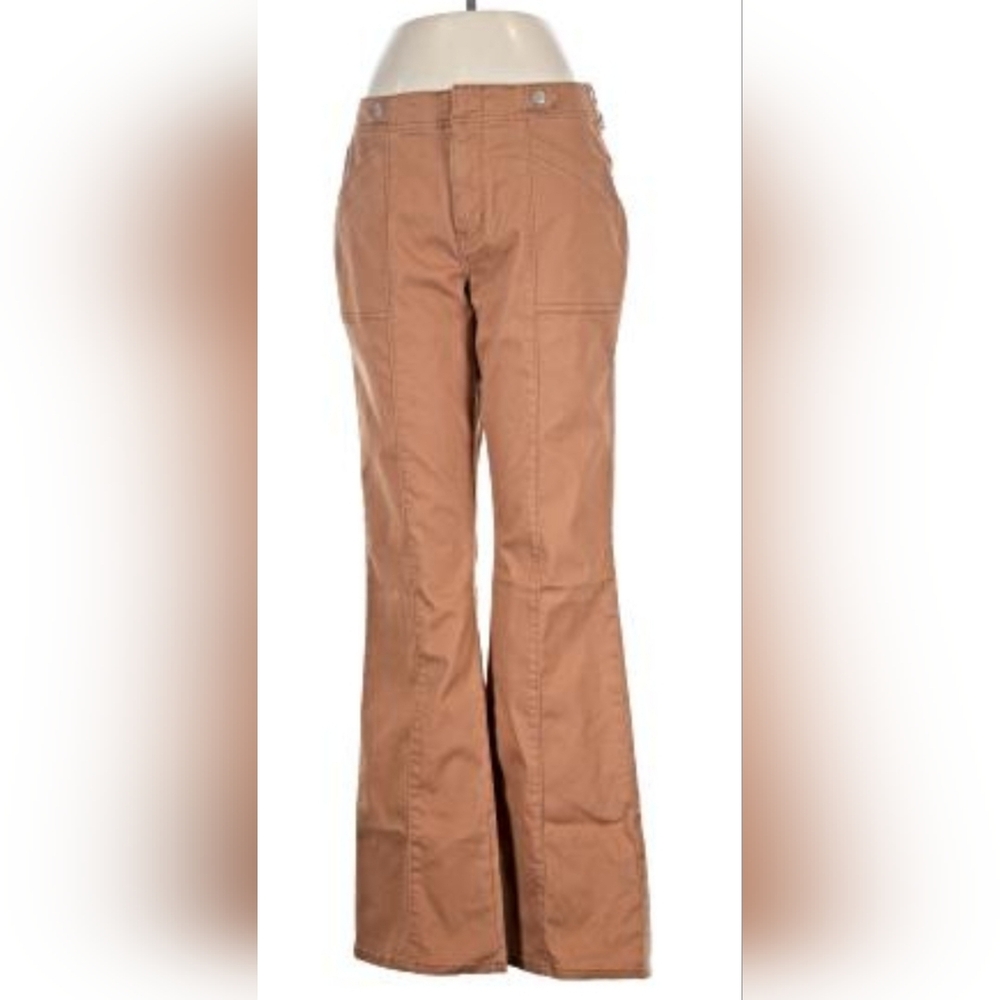 Kensie Tan Flare & Wide Leg Jeans